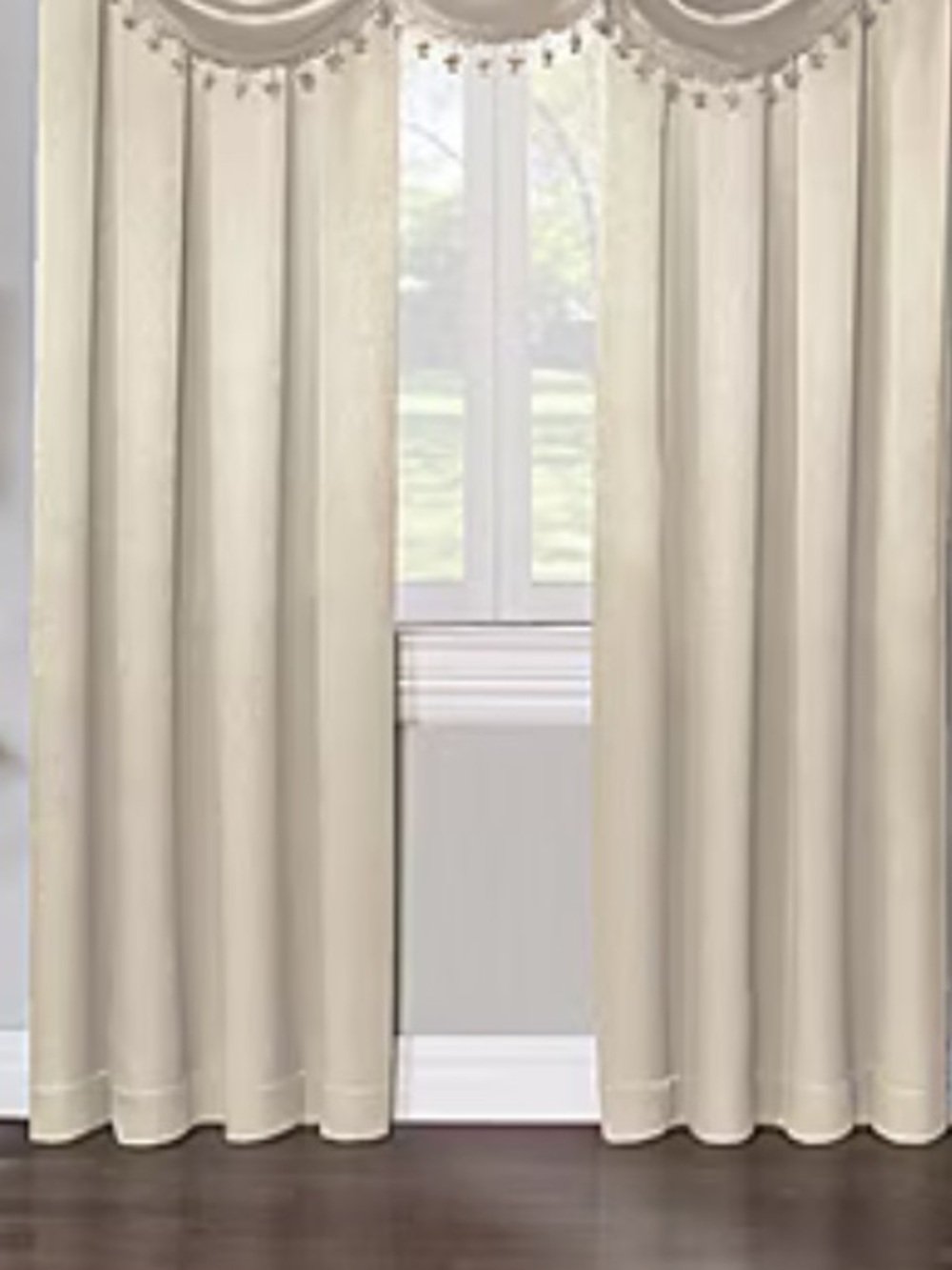 Regal Home Regency  Curtain Panel cream color